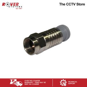 ENDURA Type F Connector RG59 Compression Type for CCTV pack of 10pcs