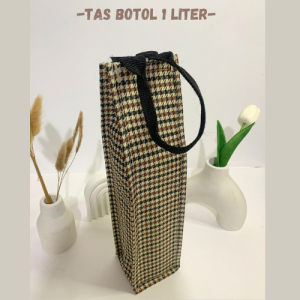 Tas Tumbler 2 Liter Tas Botol Minum 1 Liter Waterproof Tali Webbing Premium