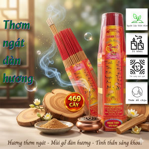469 Cây Nhang Thơm 4 tấc Đàn Hương Dễ Chịu - Dùng Hàng Ngày Rất Hợp