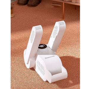 Máy sấy giày khử khuẩn bằng ion âm loại mới Micoco có thể kéo dài ống sấy và có muối hồng khử khuẩn