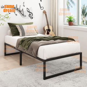 Iron frame bed Metal bed frame Steel bed frame High load-bearing iron bed No bedside Home bedroom bed frame