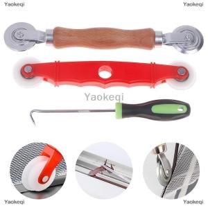 [COD] Yaokeqi 3Pcs Window Install Tools Press Screen Pulley Roller Repair Tools Window Screen Accessories Screen Door Mesh Pressing Wheel Kit