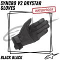 Alpinestars SYNCRO V2 Gloves WATERPROOF - Sarung Tangan Riding Original. 