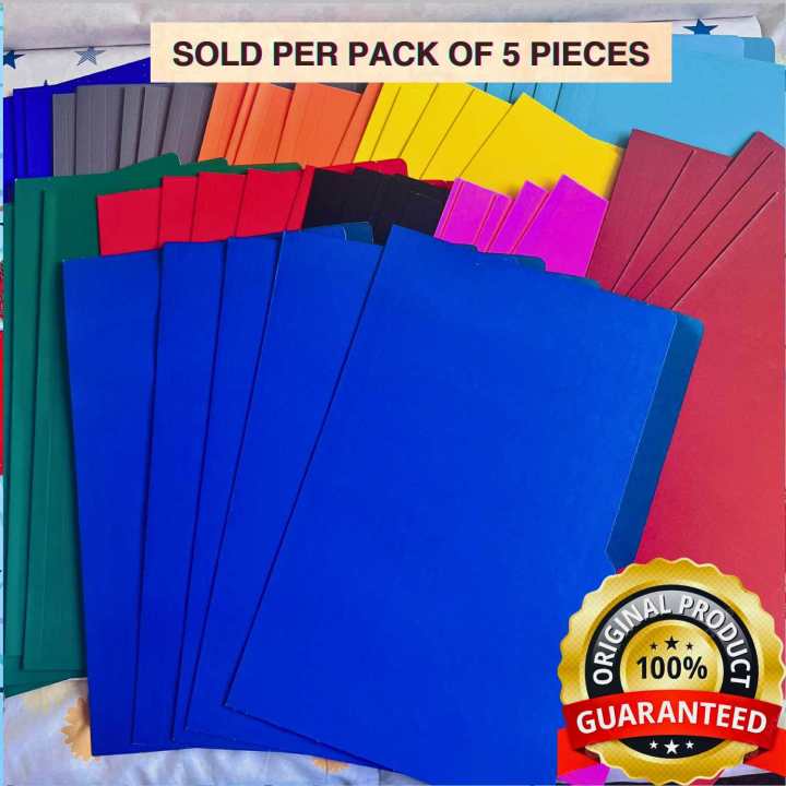 COLORED FOLDER LONG SIZE 11pts (SOLD PER SET OF 5 PIECES) | Lazada PH