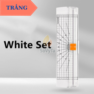 Thước Cắt Giấy A4 Dạng Bàn – Lưỡi Trượt Hai Chiều -Bàn Cắt Giấy Chuyên Dụng Cho Văn Phòng & Thủ Công -Cutter Cắt Giấy A4 Lưỡi 2 Hướng – Chính Xác An Toàn