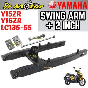 YAMAHA LC135 5S YSUKU Y15 Y16 Y15ZR Swing Arm + 2 Inci +2 INCH Shaft Adjustable Rear Fork ORIGINAL