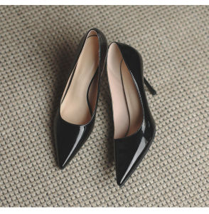 Free Shipping Nude High Heels Stiletto Heels 2026 New Spring/Autumn Collection Pointed-Toe Shallow-Cut Elegant And Professional WomenS Shoes
