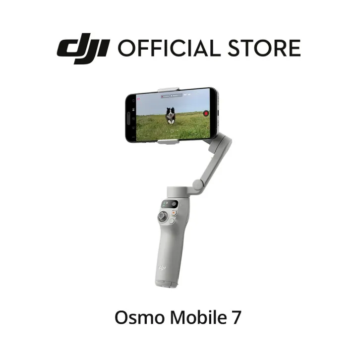DJI Osmo Mobile 7 Series - Handheld Gimbal | 3Axis Stabilization | 10hr Battery Life | Gesture Control | Active Track7.0