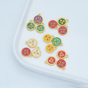 5Pcs Xách Tay Độc Đáo Năm Cách Thần Tài Mặt Dây Chuyền Cho Sáng Tạo Thủ Công Từ Hợp Kim Mạnh Mẽ Cho Thời Gian Dài Sử Dụng