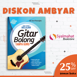 BUKU TRIK CEPAT BELAJAR GITAR BOLONG TANPA GURU
