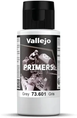 Vallejo - Sơn lót bề mặt | Sơn lót acrylic màu xám | Lớp hoàn thiện mờ và khô nhanh