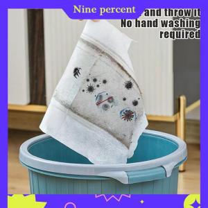 Nine percent 30 100Pcs Of Dust Removal Paper Disposable Household Dust Removal Cloth Electrostatic Mop Pad Floor Tile Floor Cleaning Supplies