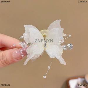 [COD] ZNPNXN Tulle Butterfly Hair Clip For Women Girls Colorful Hairpin Side Clip Sweet Cute Butterfly Barrette Hair Accessories