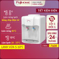 Cây nước để bàn nóng lạnh mini Fujihome WD01E-W Nhập khẩu , máy lọc bình lọc nước nóng lạnh uống tiết kiệm điện. 