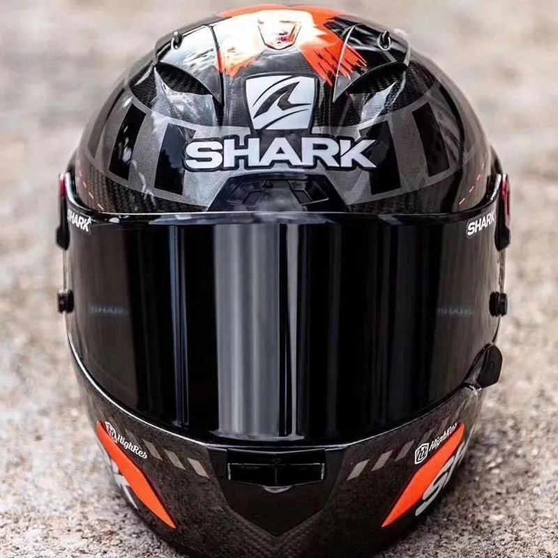 SHARK Shark Lorenzo Reading Carbon Fiber Race R Pro GP Large Tail