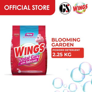 Wings Total Care With Fabcon Blooming Garden Powder 2.25kg