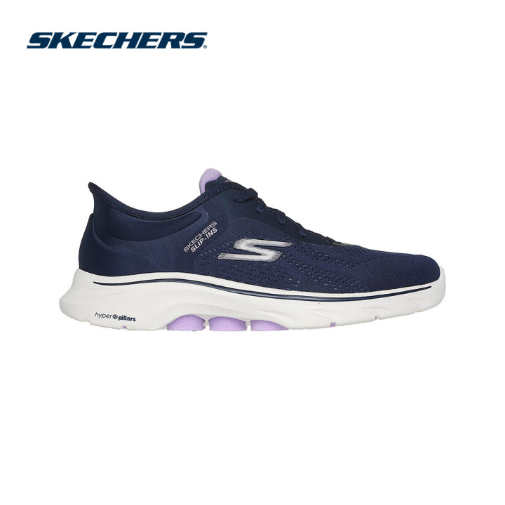 Skechers Women Slip-ins GOwalk Valin Walking Shoes 125233-NVLV