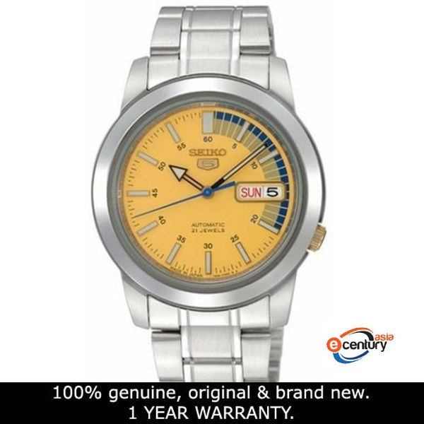 Seiko 5 SNKK29K1 Men's Automatic Stainless Steel Bracelet Watch | Lazada