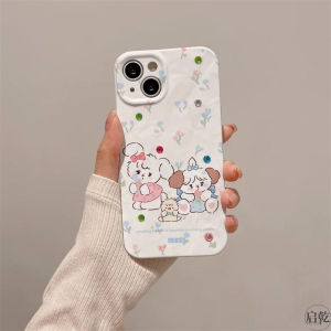 Case iPhone Anime Karakter Lucu Hardcase Compatible For iPhone 11 Pro / 12 / 13 / 14 / 14 Plus / 13 Pro Max Anti Crack Shockproof