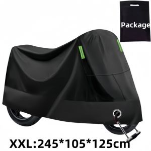 Universal Motorcycle Cover Waterproof 2XL Model Motor Cover Outdoor Dust Protection Rainproof UV Protective Hood With Bag All Weather