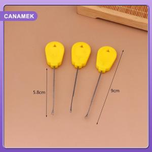 【CANAMEK】 3pcs Hook Drill Carp Fishing Tools Kit Bait Pins Threading Bait Rigging Baiting Needles Baiting Rig Tool Fishing Accessories