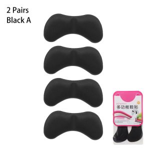 UUMIR 2 Pairs Anti-slip Self-Adhesive Heel Pain Relief Heel Shoe Insoles Heel Cushions High Heel Shoe Pads Heel Liner Protector