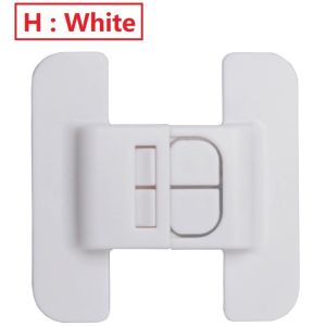 Baby Safety Lock Refrigerator Lock Child Anti-clamping Cabinet Door Lock Door Stopper Freezer Lock