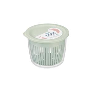 Inochi Hokkaido Round Garlic & Shallot Storage Box | BPA-Free Antibacterial Airtight Mesh Container