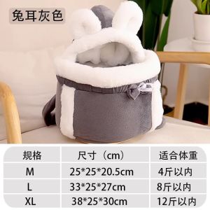 Sacesr Cat Backpack Carrier Cat Bag Out Kitten Bag Cat Litter IntegratedSupplies Portable BackpackCarriers Large Storage 6K4N7