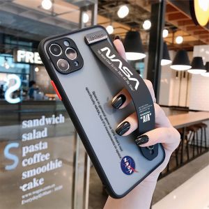 MOR Case Nasa Wrist Strap Vivo Y12 Y12S Y15 Y17 Y20 Y20S Y21 Y21A Y21E Y21S Y21T Y30 Y30i Y33S Y33T Y50 Casing Fashion Hybrid candy pelindung kamera