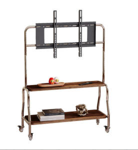 ABCขาตั้งทีวีแบบตั้งพื้น ห้องนั่งเล่น ห้องนอน สแตนเลส ศิลปะ เคลื่อนย้ายได้ โมเดิร์น เรียบง่าย แขวนได้