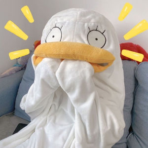 FILE- ชุดเป็ด ชุดน่ารักๆใส่คู่แฟน ชุดเป็ด ชุดมาสคอต ชุดเป็ด ชุดคอสเพลย์ เป็ดอนิเมะ ชุดนุ่มนิ่ม ดเป็ดอลิซาเบธ ชุดมาสคอสการ์ตูน