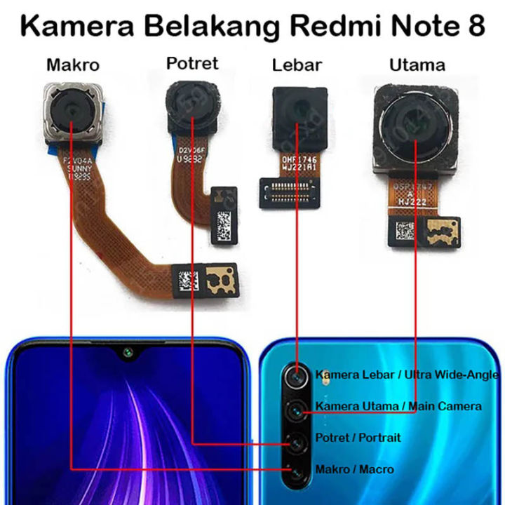 Original Kamera Belakang Xiaomi Redmi Note Tersedia pilihan