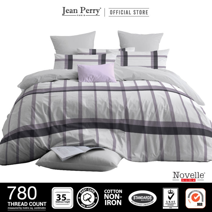 Novelle Springfield Comforter Set Cotton NonIron 780TC (Super Single
