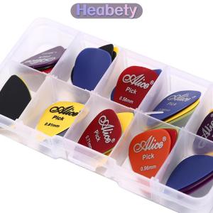 Heabety 30 cái bộ Guitar Điện chọn Acoustic âm nhạc Picks plectrum Guitar phụ kiện