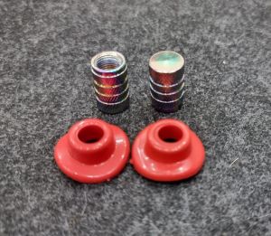 bộ nắp van xe nhôm cnc gắn ô tô  xe máy  xe đạp đủ màu