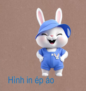 Hình ủi ép nhiệt-hình in áoThỏ Con 3D cute-in áo trẻ em tại nhà đẹp-ủi trực lên vảiáo bằng bàn ủibàn làHình thiết kế-Gía khuyến mãi-OCEANCOLOR.CLO