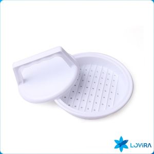 LoviRa Creative Hamburger Meat Press Maker DIY Mold Kitchen Tool Round Meat Patties Mould