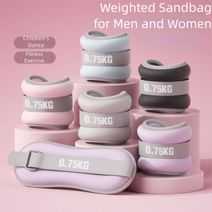 SERAPHYXO ระบายอากาศได้ดี กระสอบทรายถ่วงน้ำหนัก สายรัดปรับได้ ทรายนุ่ม สายรัดขาปรับได้ ทนทาน สะดวกสบาย น้ำหนักข้อมือและข้อเท้า ใช้ในบ้าน