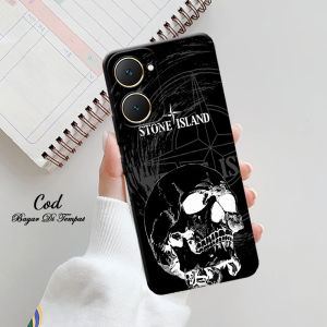 Softcase VIVO Y03 / Y18 Cassing Case Hp Series Pro Camera Gambar STONE ISLAND TERBARU New Cassing Hp Softcase Fashion Lembut - Imut - Lucu Pelindung Camera Silikon Lembut Terbaru Untuk Wanita - Pria - Dewasa - Remaja COD BAYAR DI TEMPAT
