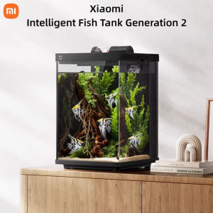 NEW Xiaomi Mijia Desktop Fish Tank Second Generation Desktop Smart Fish Tank Small Ultra White Living Room Filter Ecological Aquarium