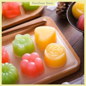 [PureZone] 8-Hole Multi-Shape Soap Silicone Mold For DIY Chocolate Candy Jelly Dessert Ice Tray Making Crafts Soap Hand Gift Making