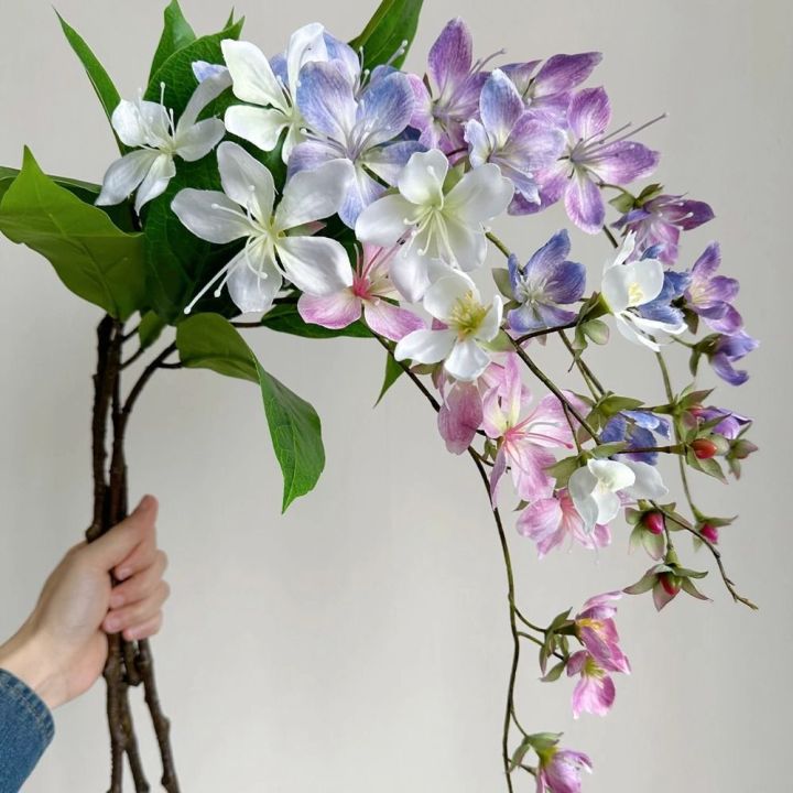 QICAI692 Luxury Jasmine Artificial Hanging Flowers Colorful Beautiful ...