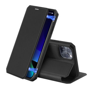 DUX SKIN X Flip Case for iPhone 13 Pro Max / iPhone 13 Mini Standable Flip Cover Casing