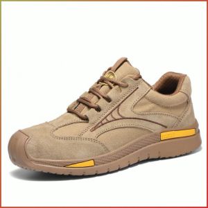 รองเท้านิรภัย เบา รองเท้าป้องกันการเจาะ พื้นรองเท้ายางหนา การตกแต่งที่ทันสมัยบนตัวรองเท้า