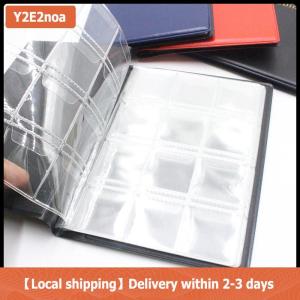 【Local shipping】 120 túi Album cho tiền xu Bộ sưu tập Cuốn sách trang trí nhà Album đồng xu Album chủ sở hữu bộ sưu tập Cuốn sách sổ lưu niệm hàng tăng gấp đôi Nga