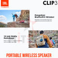 Speaker Portable JBL CLIP3 Wireless Bluetooth JBL Clip3 IPX7. 