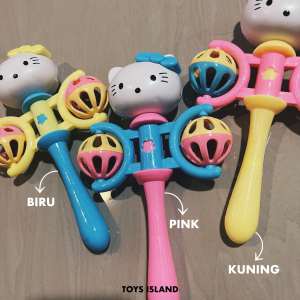 ( BISA COD ) Mainan Anak Musikal Kincringan Karakter Hello Kitty