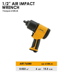 DINGQI Alat Buka Baut 1/2 Socket Air Wrench Gun 76075 76080