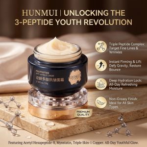 Peptide Anti Wrinkle Cream Hardcore Anti Aging Rejuvenating Youth Restoring Face Moisturizer Firming Day Cream Skin Care Treatment